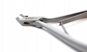 Cążki do skórek ostrze 5mm długość 10cm nierdzewne podwójna sprężyna EKS SOLINGEN