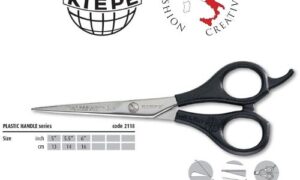 Nożyczki fryzjerskie 6" plastikowe rączki