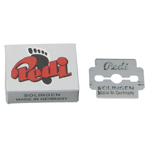 Żyletki do hebla PEDI 10x10szt żyletek - obrazek 3