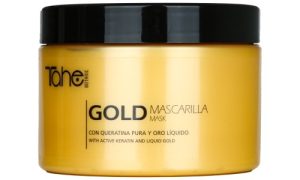 BOTANIC GOLD FINISHING - GOLD MASK - Maska z aktywną keratyną i płynnym złotem 300 ml